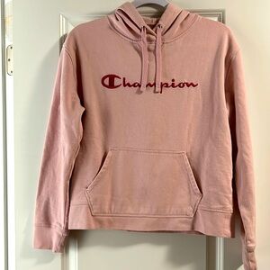 Champion pink hoodie